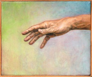 03-Hand 2, 10x12 inches, oil on canvas, 2007