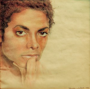 10 Michael, 8x8 inches, colored pencil on paper, 1983