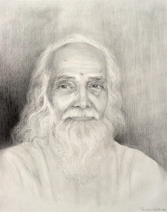 19 Uma's Vethathri, 24x18 inches, pencil on paper, 2006