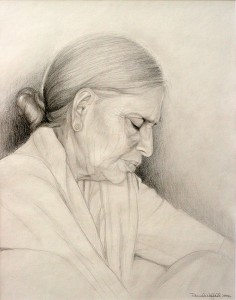 20 Meditation, 24x18 inches, pencil on paper, 2006